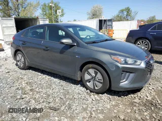 2020 Hyundai Ioniq Blue with VIN KMHC65LC2LU227309, listed as a Copart auction lot 51577645 with 143,542 mi miles and Salvage title. Bid and sale history available at DreamBid. Image 4.