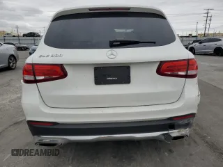2017 Mercedes-Benz GLC with VIN WDC0G4JB9HF119221, listed as a Copart auction lot 53653555 with 55,291 mi miles and Salvage Title. Bid and sale history available at carsss.com. Image 6.