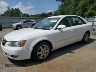 2006 Hyundai Sonata GLS z VIN 5NPEU46F96H120291, wystawiony jako Copart lot #61956155 z przebiegiem 124 626 mil mil oraz Szkoda całkowita • Salvage title. Historia ofert i sprzedaży dostępna na DreamBid. Obrazek 1.