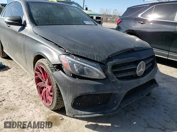 2015 Mercedes-Benz C-Class C 300 Luxury with VIN 55SWF4KB0FU012463, listed as a Copart auction lot 47119185 with 140,170 mi miles and Salvage Title. Bid and sale history available at carsss.com. Image 11.