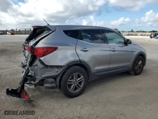 2018 Hyundai Santa Fe Sport 2.4L with VIN 5NMZTDLB4JH104611, listed as a Copart auction lot 44707555 with 0 mi miles and Salvage Title. Bid and sale history available at carsss.com. Image 3.