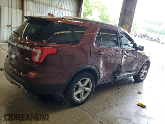 2016 Ford Explorer XLT z VIN 1FM5K8DH9GGD24219, wystawiony jako Copart lot #59090285 z przebiegiem 88 988 mil mil oraz Szkoda całkowita • Salvage title. Historia ofert i sprzedaży dostępna na DreamBid. Obrazek 3.