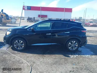 2016 Nissan Murano S with VIN 5N1AZ2MG4GN156791, listed as a IAAI auction lot 41390742 with 140,578 mi miles. Bid and sale history available at carsss.com. Image 14.