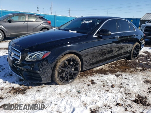 2017 Mercedes-Benz E-Class E 300 Luxury with VIN WDDZF4KB1HA128237, listed as a Copart auction lot 41808793 with 39,772 mi miles. Bid and sale history available at carsss.com. Image 1.