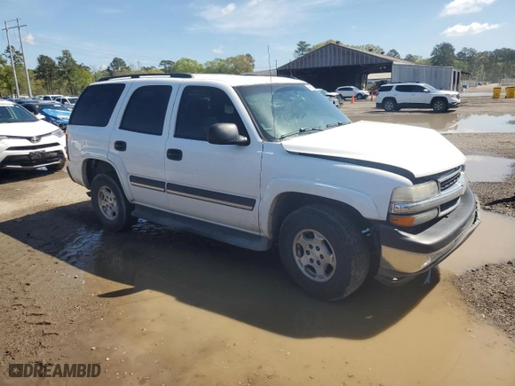 2005 Chevrolet Tahoe LT with VIN 1GNEC13T05R261373, listed as a Copart auction lot 49915475 with 153,491 mi miles and Salvage Title. Bid and sale history available at carsss.com. Image 4.