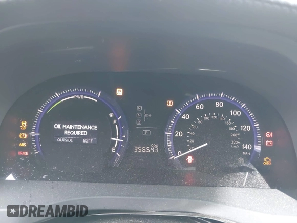 2010 Lexus HS 250h with VIN JTHBB1BA8A2014764, listed as a IAAI auction lot 41685788 with 356,543 mi miles and . Bid and sale history available at DreamBid. Image 7.