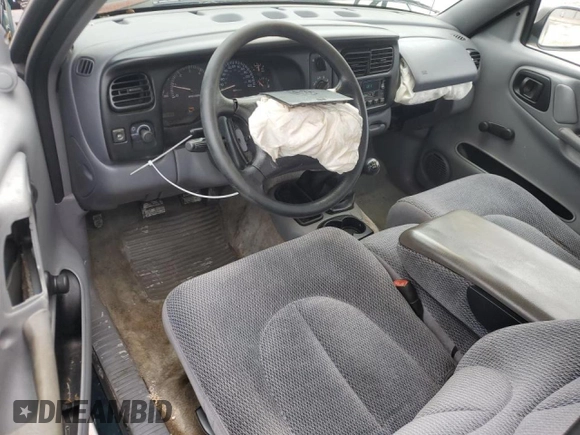 1997 Dodge Dakota with VIN 1B7FL26X1VS151362, listed as a Copart auction lot 88456545 with 177,289 mi miles and Salvage Title. Bid and sale history available at carsss.com. Image 8.