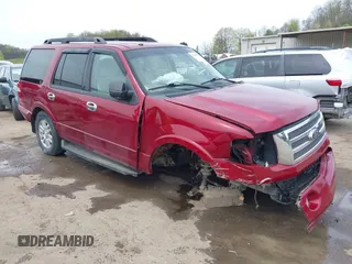 2014 Ford Expedition King Ranch with VIN 1FMJU1J54EEF62059, listed as a IAAI auction lot 42085990 with 129,166 mi miles and . Bid and sale history available at DreamBid. Image 1.