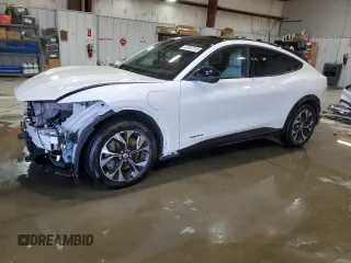 2021 Ford Mustang Mach-E Premium z VIN 3FMTK3RM7MMA59673, wystawiony jako Copart lot #47997215 z przebiegiem 74 658 mil mil oraz Szkoda całkowita • Salvage title. Historia ofert i sprzedaży dostępna na DreamBid. Obrazek 1.