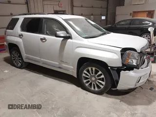 2016 GMC Terrain Denali z VIN 2GKFLRE3XG6108799, wystawiony jako IAAI lot #41292943 z przebiegiem 102 146 mil mil oraz . Historia ofert i sprzedaży dostępna na DreamBid. Obrazek 1.