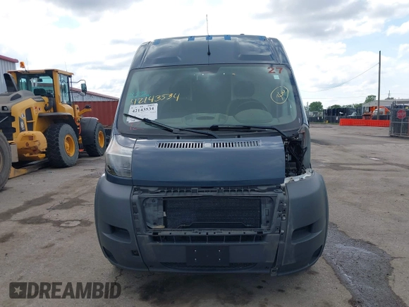 2018 Ram ProMaster Cargo with VIN 3C6TRVDG9JE159526, listed as a IAAI auction lot 42143534 with 54,123 mi miles and . Bid and sale history available at DreamBid. Image 13.