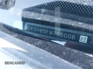 2015 Honda Fit EX-L with VIN 3HGGK5H85FM755006, listed as a IAAI auction lot 41034606 with 97,294 mi miles and . Bid and sale history available at DreamBid. Image 9.