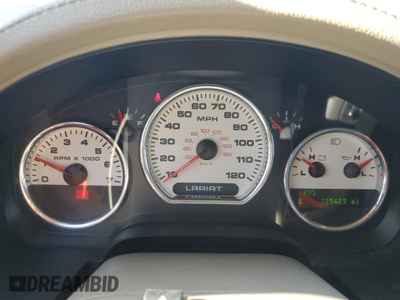 2007 Ford F-150 XLT with VIN 1FTPW12567KC89153, listed as a Copart auction lot 63996985 with 335,469 mi miles and Clean title. Bid and sale history available at DreamBid. Image 9.