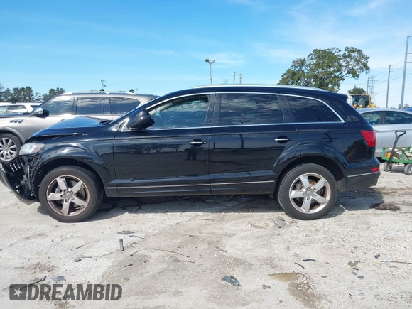 2015 Audi Q7 Premium with VIN WA1CGAFE5FD024940, listed as a IAAI auction lot 41368594 with 87,475 mi miles and . Bid and sale history available at DreamBid. Image 14.