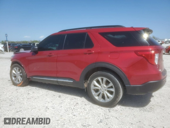2021 Ford Explorer XLT with VIN 1FMSK8DH0MGA58894, listed as a Copart auction lot 52702735 with 52,553 mi miles and Salvage Title. Bid and sale history available at carsss.com. Image 2.