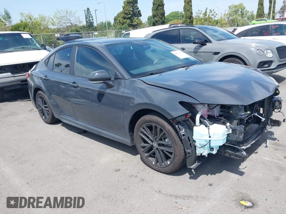 2025 Toyota Camry LE with VIN 4T1DAACK8SU546764, listed as a IAAI auction lot 41981231 with 2,338 mi miles and . Bid and sale history available at DreamBid. Image 1.