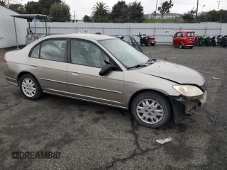 2004 Honda Civic LX with VIN 2HGES15514H505381, listed as a Copart auction lot 84966924 with 285,019 mi miles and Salvage Title. Bid and sale history available at DreamBid. Image 4.