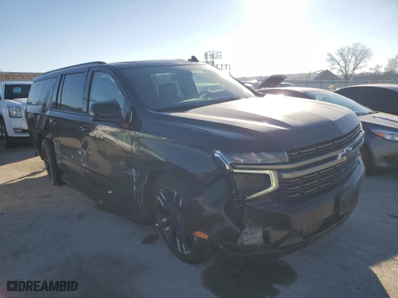 2022 Chevrolet Suburban RST with VIN 1GNSKEKT8NR220309, listed as a Copart auction lot 83463054 with 47,041 mi miles and Salvage Title. Bid and sale history available at carsss.com. Image 4.