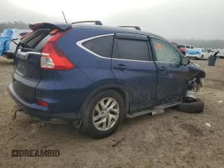 2015 Honda CR-V EX-L with VIN 2HKRM3H77FH517953, listed as a Copart auction lot 42214095 with 0 mi miles and Salvage Title. Bid and sale history available at carsss.com. Image 3.