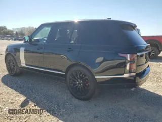2018 Land Rover Range Rover HSE with VIN SALGS2RK1JA383444, listed as a Copart auction lot 48843825 with 186,706 mi miles and Clean title. Bid and sale history available at DreamBid. Image 2.
