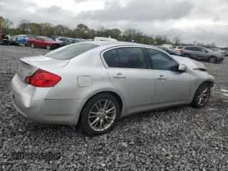2007 Infiniti G35 Sedan Journey with VIN JNKBV61E07M717071, listed as a Copart auction lot 51169265 with 265,460 mi miles and Salvage Title. Bid and sale history available at carsss.com. Image 3.