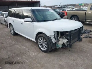 2015 Ford Flex Limited z VIN 2FMGK5D80FBA01626, wystawiony jako IAAI lot #41732432 z przebiegiem 176 334 mil mil oraz . Historia ofert i sprzedaży dostępna na DreamBid. Obrazek 1.