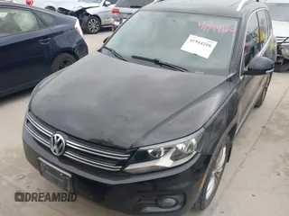 2012 Volkswagen Tiguan SE with VIN WVGAV7AX9CW611202, listed as a IAAI auction lot 41944210 with 118,002 mi miles and . Bid and sale history available at DreamBid. Image 6.