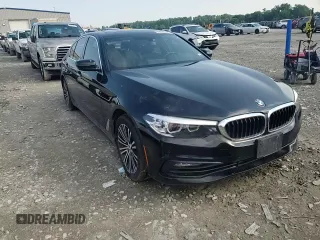 2018 BMW 5 Series 530i xDrive with VIN WBAJA7C55JWA74479, listed as a Copart auction lot 59689085 with 114,329 mi miles and Salvage title. Bid and sale history available at DreamBid. Image 13.