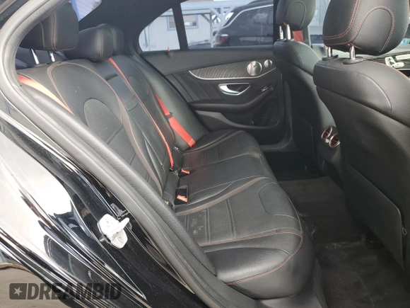 2016 Mercedes-Benz C 450 AMG with VIN 55SWF6EB6GU115637, listed as a Copart auction lot 48511815 with 118,824 mi miles and Clean Title. Bid and sale history available at carsss.com. Image 10.