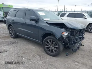 2018 Dodge Durango GT z VIN 1C4RDJDG3JC101378, wystawiony jako IAAI lot #42079593 z przebiegiem 107 023 mil mil oraz . Historia ofert i sprzedaży dostępna na DreamBid. Obrazek 1.