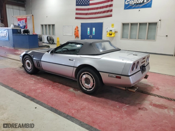 1987 Chevrolet Corvette with VIN 1G1YY3180H5120101, listed as a Copart auction lot 52721005 with 113,894 mi miles and Clean Title. Bid and sale history available at carsss.com. Image 2.