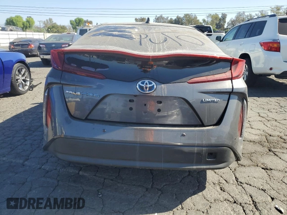 2021 Toyota Prius LE with VIN JTDKAMFPXM3189147, listed as a Copart auction lot 78013544 with 111,579 mi miles and Clean Title. Bid and sale history available at DreamBid. Image 6.