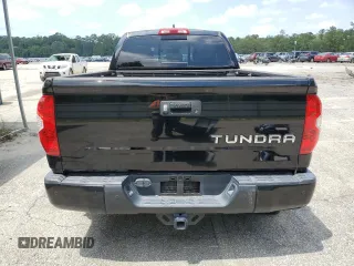 2021 Toyota Tundra SR with VIN 5TFRY5F10MX299595, listed as a Copart auction lot 58428885 with 43,707 mi miles and Salvage title. Bid and sale history available at DreamBid. Image 6.