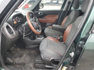 2014 FIAT 500L Trekking with VIN ZFBCFADH4EZ023773, listed as a Copart auction lot 45452395 with 90,375 mi miles and Salvage Title. Bid and sale history available at DreamBid. Image 7.