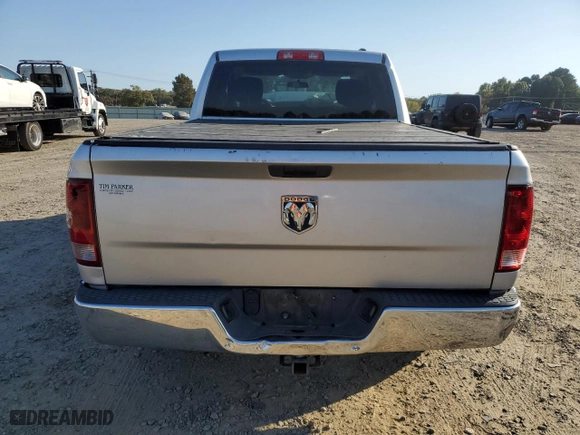 2010 Dodge Ram 1500 ST with VIN 1D7RB1GK9AS246183, listed as a Copart auction lot 77095254 with 203,719 mi miles and Salvage Title. Bid and sale history available at carsss.com. Image 6.