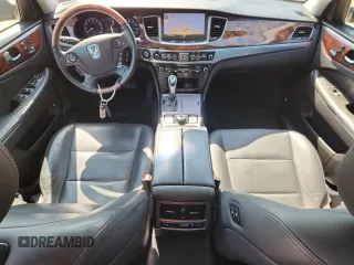 2016 Hyundai Equus Signature with VIN KMHGH4JH3GU102443, listed as a Copart auction lot 65938425 with 45,899 mi miles and Salvage title. Bid and sale history available at DreamBid. Image 8.