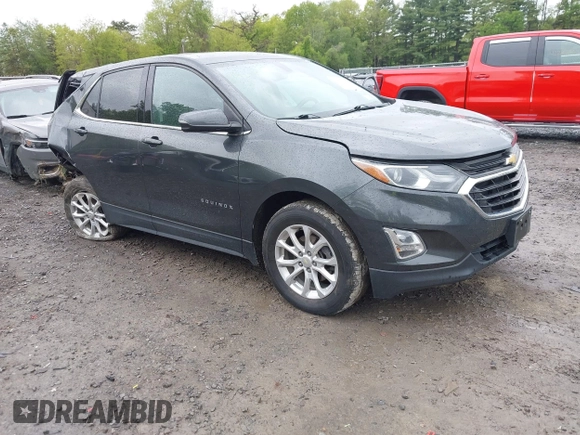 2019 Chevrolet Equinox LT z VIN 3GNAXUEVXKL219346, wystawiony jako IAAI lot #42320431 z przebiegiem 98 660 mil mil oraz . Historia ofert i sprzedaży dostępna na DreamBid. Obrazek 1.