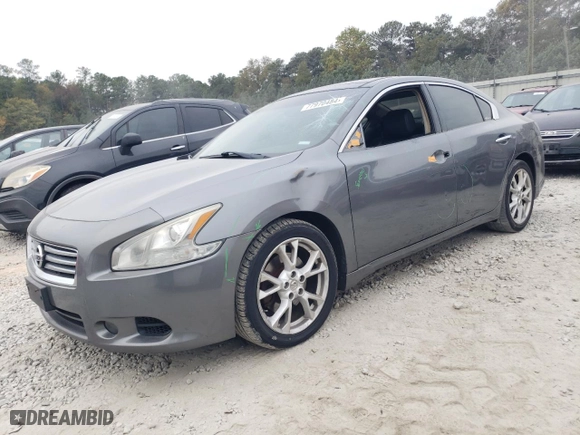2014 Nissan Maxima 3.5 S with VIN 1N4AA5AP3EC476510, listed as a Copart auction lot 77970484 with 132,848 mi miles and Salvage Title. Bid and sale history available at carsss.com. Image 1.