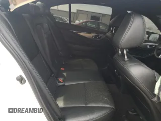 2020 Infiniti Q50 Luxe with VIN JN1EV7AR2LM254113, listed as a Copart auction lot 53379655 with 56,099 mi miles and Salvage title. Bid and sale history available at DreamBid. Image 10.