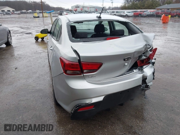 2020 Kia Rio S with VIN 3KPA24AD6LE273270, listed as a IAAI auction lot 41716369 with 112,089 mi miles. Bid and sale history available at carsss.com. Image 3.