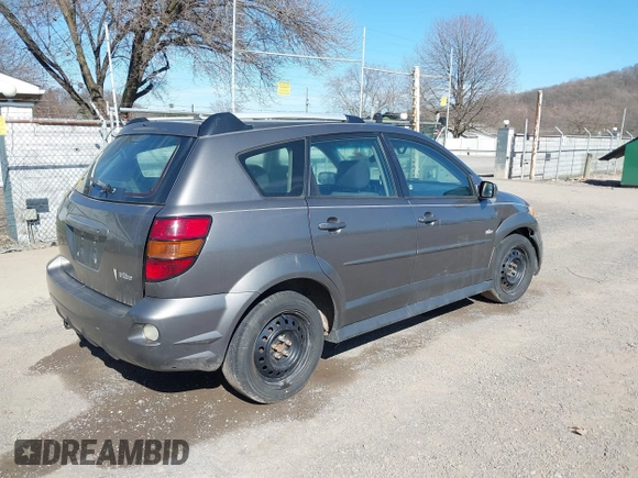 2007 Pontiac Vibe with VIN 5Y2SL65857Z433353, listed as a IAAI auction lot 41829714 with 256,547 mi miles. Bid and sale history available at carsss.com. Image 4.