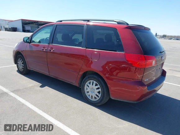 2006 Toyota Sienna CE with VIN 5TDZA23C76S497270, listed as a IAAI auction lot 41970487 with 190,255 mi miles and . Bid and sale history available at DreamBid. Image 3.