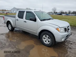2013 Nissan Frontier SV with VIN 1N6AD0FV8DN736511, listed as a Copart auction lot 85214314 with 41,140 mi miles and Salvage title. Bid and sale history available at DreamBid. Image 4.
