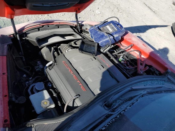 2014 Chevrolet Corvette Stingray Z51 3LT with VIN 1G1YM3D76E5133848, listed as a Copart auction lot 83348284 with 8,803 mi miles and Salvage Title. Bid and sale history available at carsss.com. Image 11.