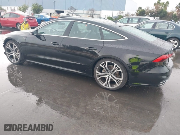 2019 Audi A7 Prestige with VIN WAUV2AF24KN021015, listed as a IAAI auction lot 41479702 with 37,840 mi miles. Bid and sale history available at carsss.com. Image 3.