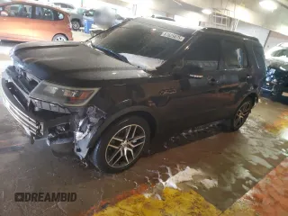 2017 Ford Explorer Sport with VIN 1FM5K8GT6HGB89220, listed as a Copart auction lot 87825075 with 168,006 mi miles and Non repairable. Bid and sale history available at DreamBid. Image 1.