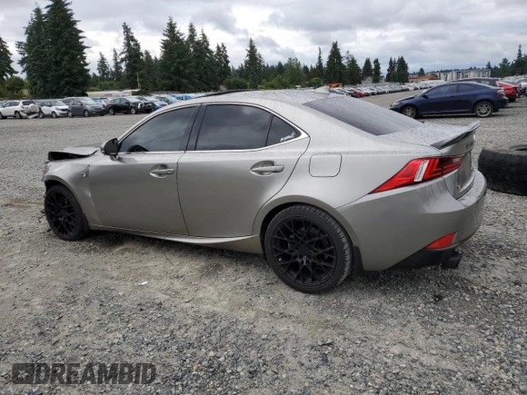 2015 Lexus IS 250 with VIN JTHCF1D24F5022185, listed as a Copart auction lot 62381605 with 92,080 mi miles and Salvage title. Bid and sale history available at DreamBid. Image 2.