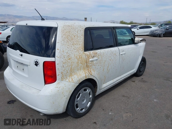 2008 Scion xB with VIN JTLKE50E281034521, listed as a IAAI auction lot 41896438 with 136,605 mi miles. Bid and sale history available at carsss.com. Image 4.