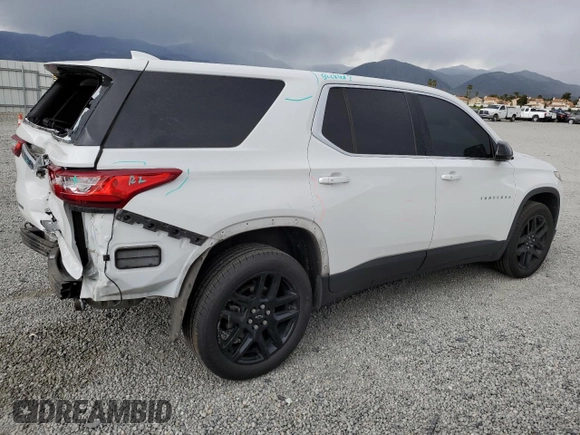 2020 Chevrolet Traverse LS with VIN 1GNERFKW1LJ229602, listed as a Copart auction lot 47083294 with 80,165 mi miles. Bid and sale history available at carsss.com. Image 3.