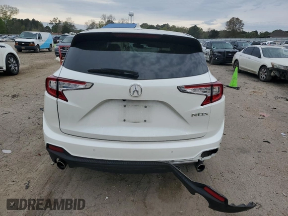 2019 Acura RDX w/Technology Pkg with VIN 5J8TC1H52KL001437, listed as a Copart auction lot 45544523 with 51,343 mi miles. Bid and sale history available at carsss.com. Image 6.